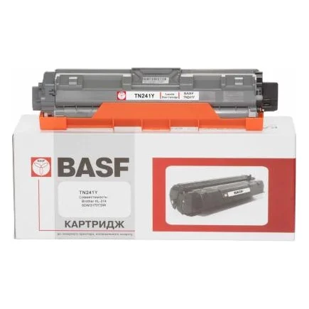 Картридж BASF для Brother HL-3140CW/DCP-9020CDW аналог TN241Y Yellow (KT-TN241Y)