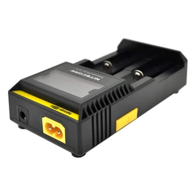 Зарядний пристрій для акумуляторів Nitecore Digicharger D2 (2 channels, LCD дисп.,Li-ion, Ni-MH/Ni-Cd, A (09001)