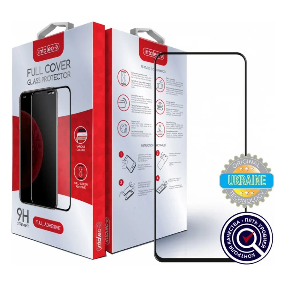 Скло захисне Intaleo Full Glue Xiaomi Poco F3 (1283126511905)