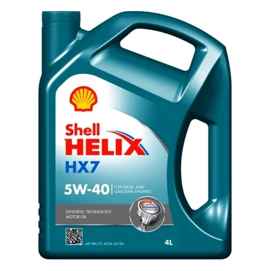 Моторна олива Shell Helix HX7 5W40 4л (2123)