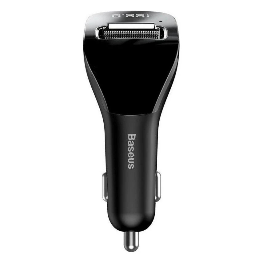 FM модулятор Baseus Streamer F40 AUX wireless MP3 Black (CCF40-01) — фото 2