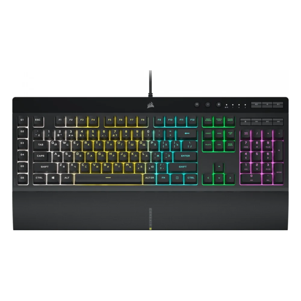 Клавіатура CORSAIR K55 RGB Pro Black USB (CH-9226765-RU)