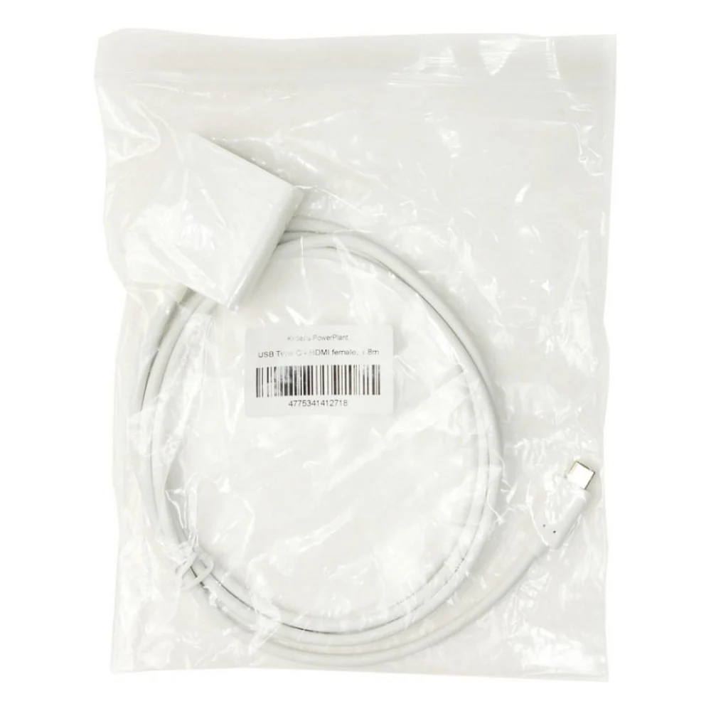 Кабель мультимедійний USB Type-C to HDMI F 1.8m PowerPlant (KD00AS1271) — фото 4