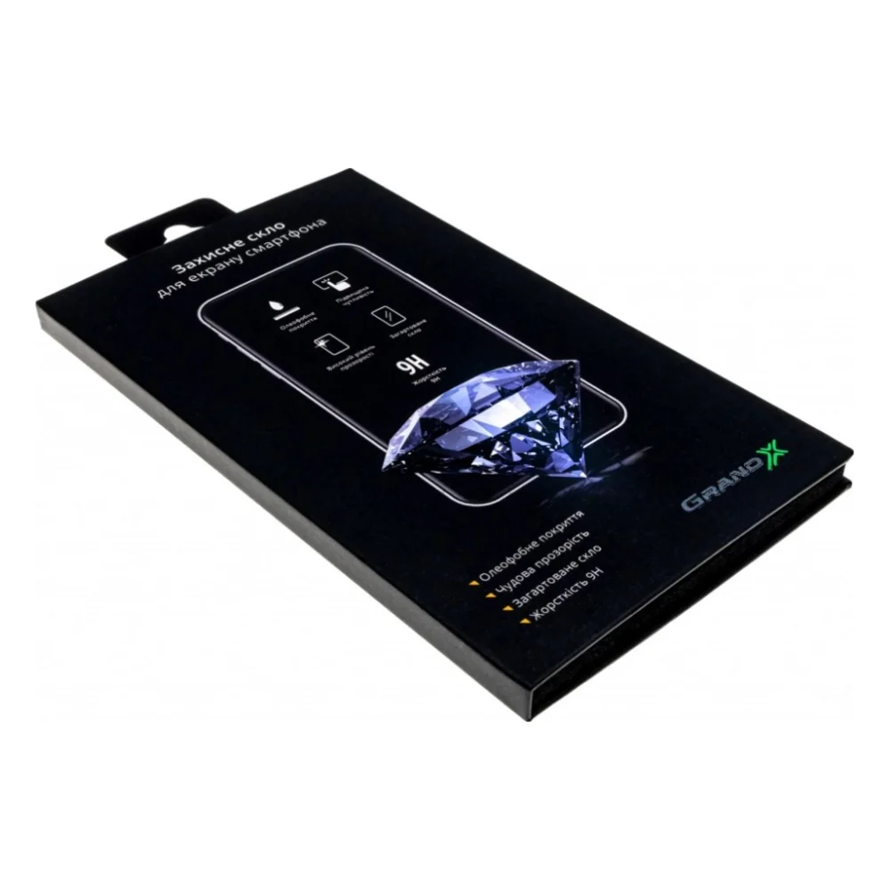 Скло захисне Grand-X Poco M3 black (GXPM3FCB) — фото 3