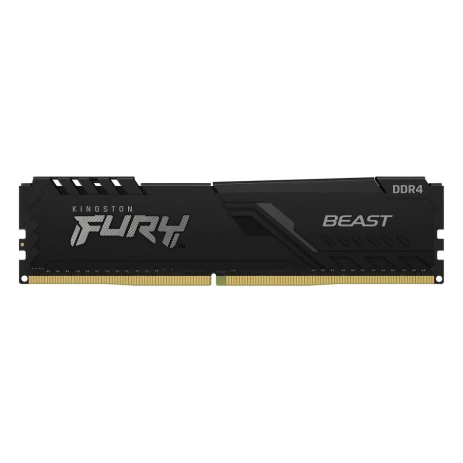 Модуль пам'яті для комп'ютера DDR4 64GB (2x32GB) 3600 MHz Fury Beast Black Kingston Fury (ex.HyperX) (KF436C18BBK2/64) — фото 3