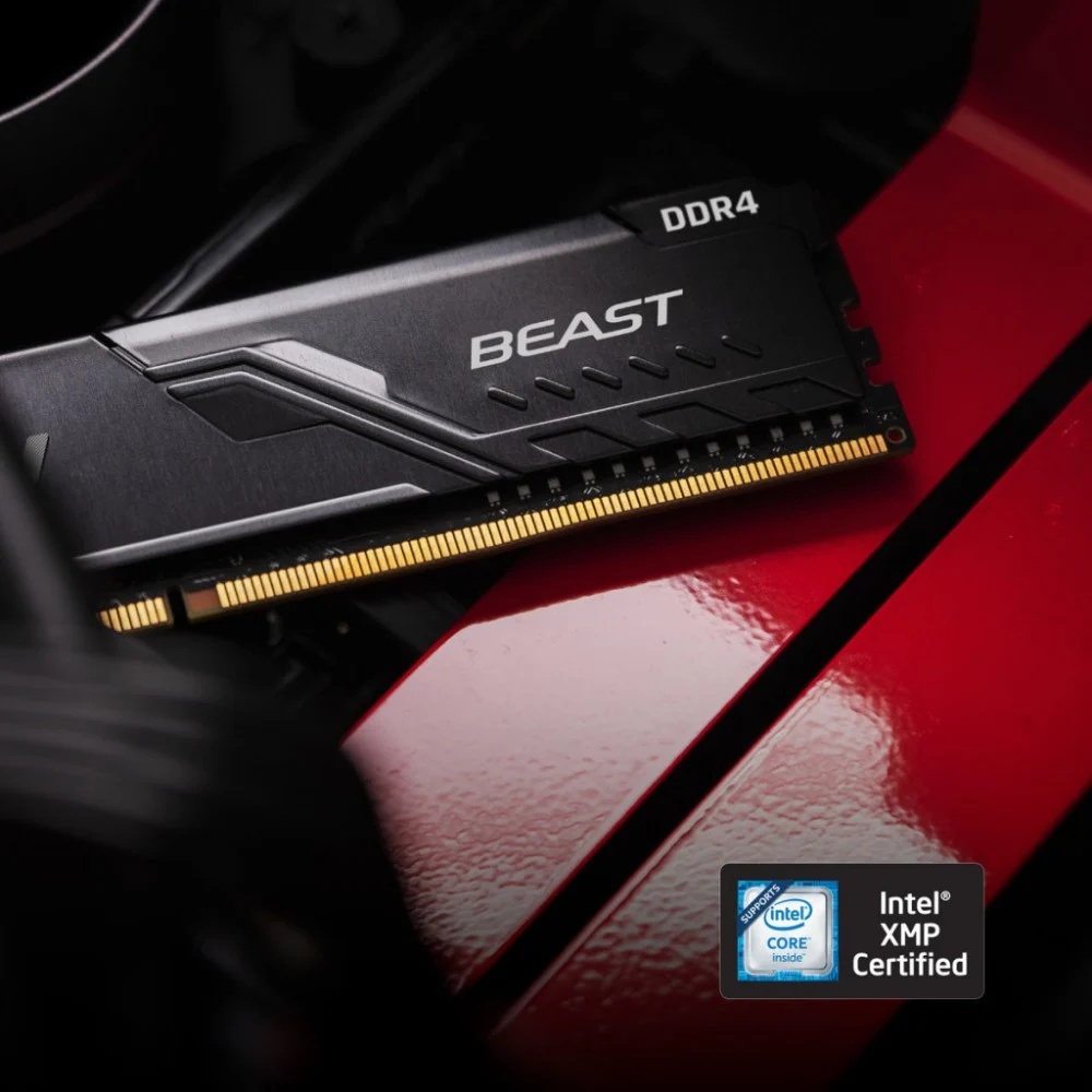 Модуль пам'яті для комп'ютера DDR4 64GB (2x32GB) 3600 MHz Fury Beast Black Kingston Fury (ex.HyperX) (KF436C18BBK2/64) — фото 10