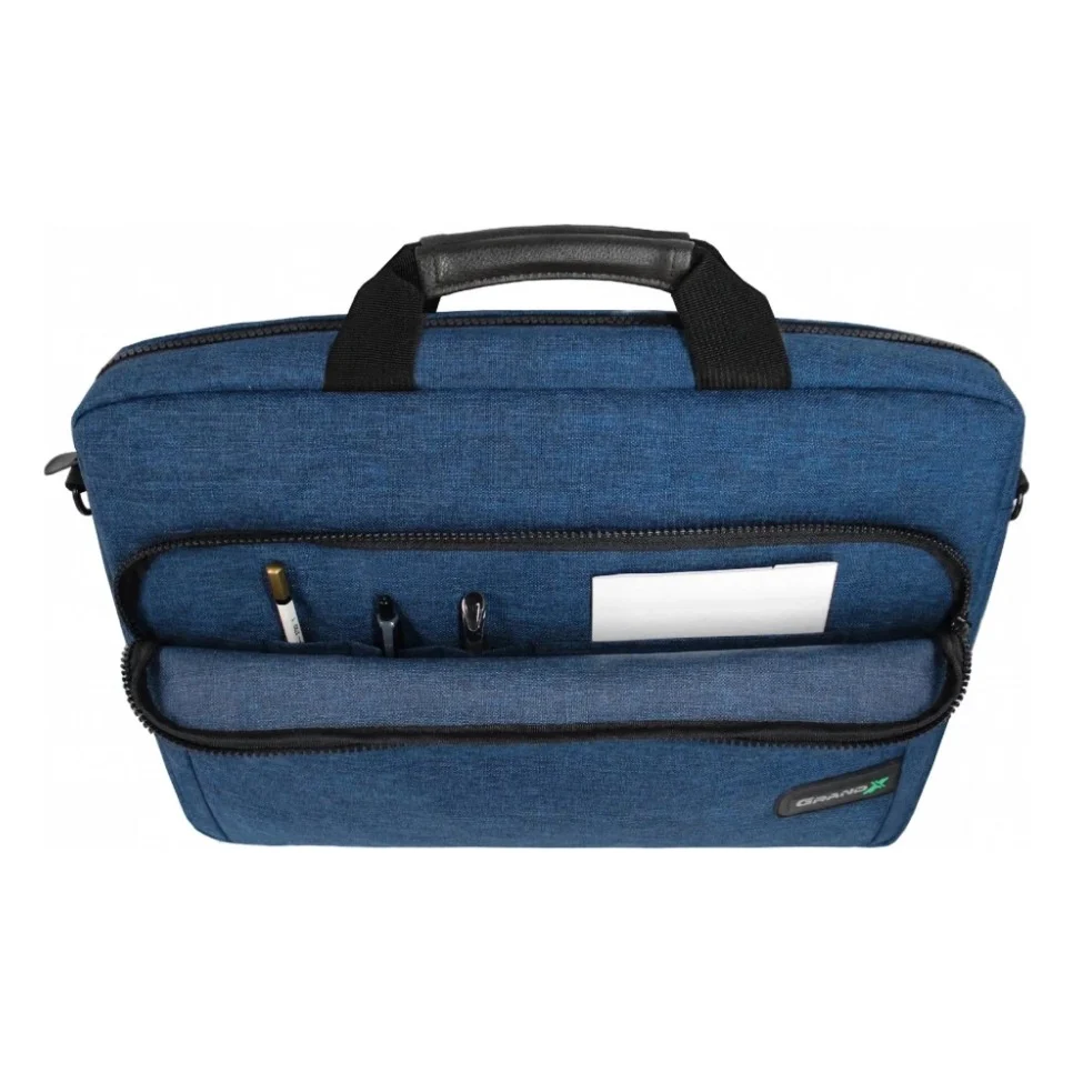 Сумка для ноутбука Grand-X 14'' SB-148 soft pocket Navy (SB-148N) — фото 3