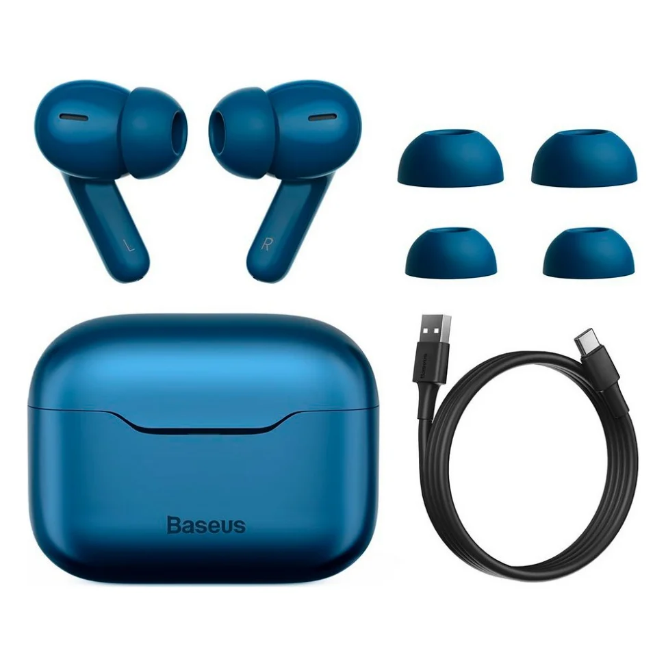 Навушники Baseus SIMU ANC True Wireles Earphones S1 Pro Blue (NGS1P-03) — фото 5
