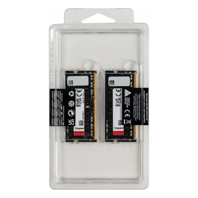 Модуль пам'яті для ноутбука SoDIMM DDR4 64GB (2x32GB) 2666 MHz Fury Impact Kingston Fury (ex.HyperX) (KF426S16IBK2/64) — фото 4