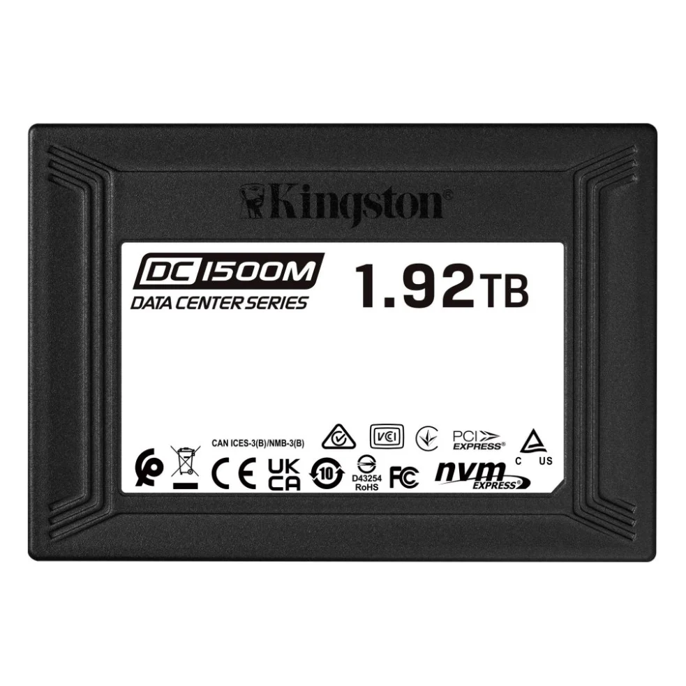 Накопичувач SSD U.2 2.5" 1.92TB Kingston (SEDC1500M/1920G)