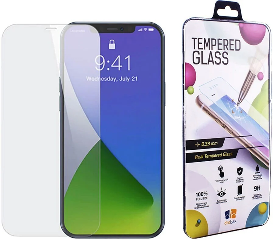 Скло захисне Drobak Tempered Glass для Apple iPhone 12 Mini (232356)