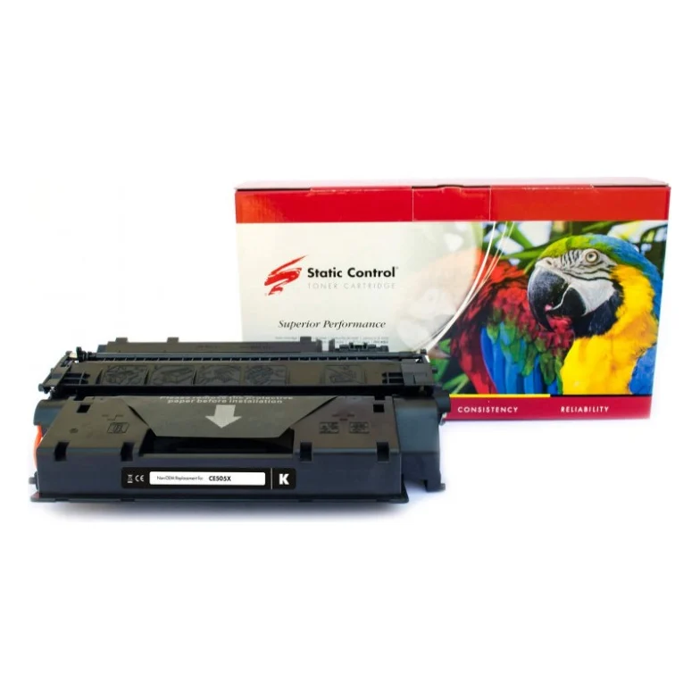 Картридж Static Control HP CE505X (05X)/CF280X (80X), Canon 719H/720 Parrot (002-01-LE505X)