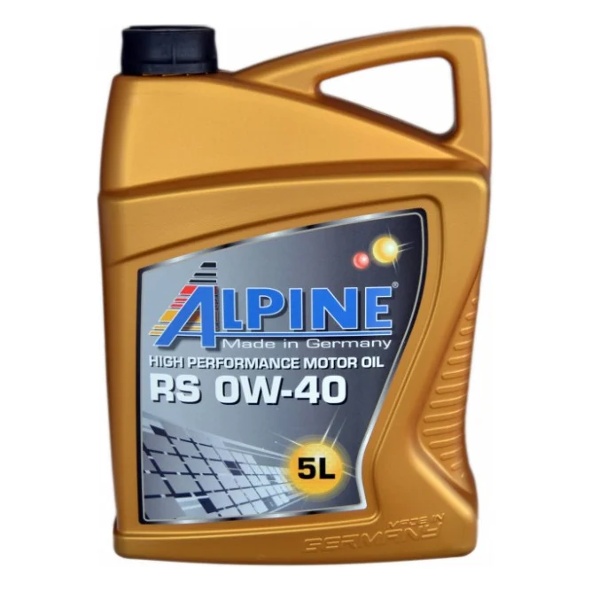 Моторна олива Alpine 0W-40 RS 5л (0225-4)