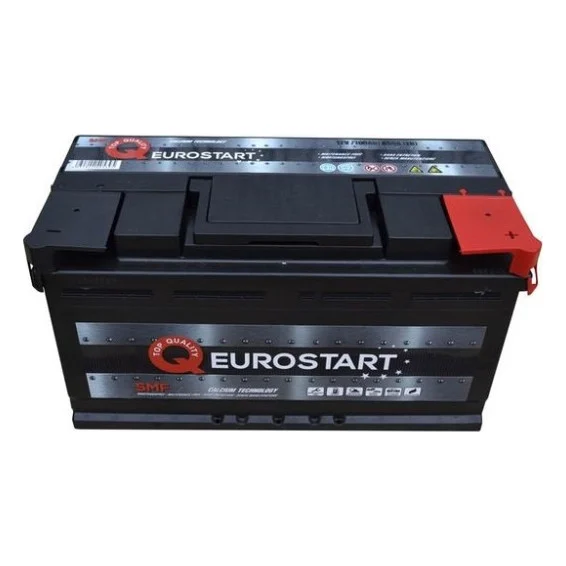 Акумулятор автомобільний EUROSTART 100Ah Ев (-/+) (850EN) (д353*ш175*в190 EUROKamina) (600027085)