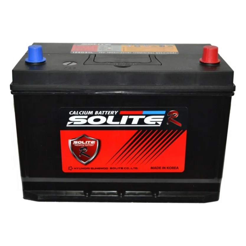 Акумулятор автомобільний Solite R 100Ah (125D31L)