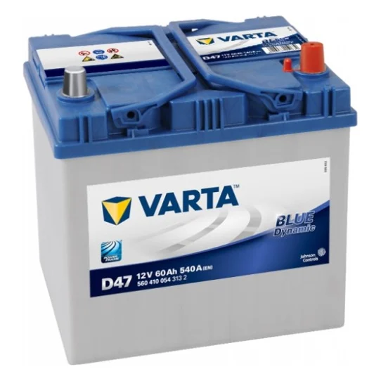 Акумулятор автомобільний Varta Blue Dynamic 60Аh без нижн. бурта (560410054)