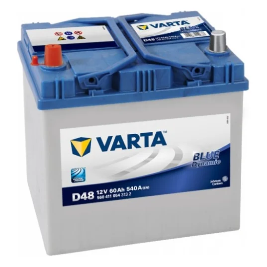 Акумулятор автомобільний Varta Blue Dynamic 60Аh без нижн. бурта (560411054)