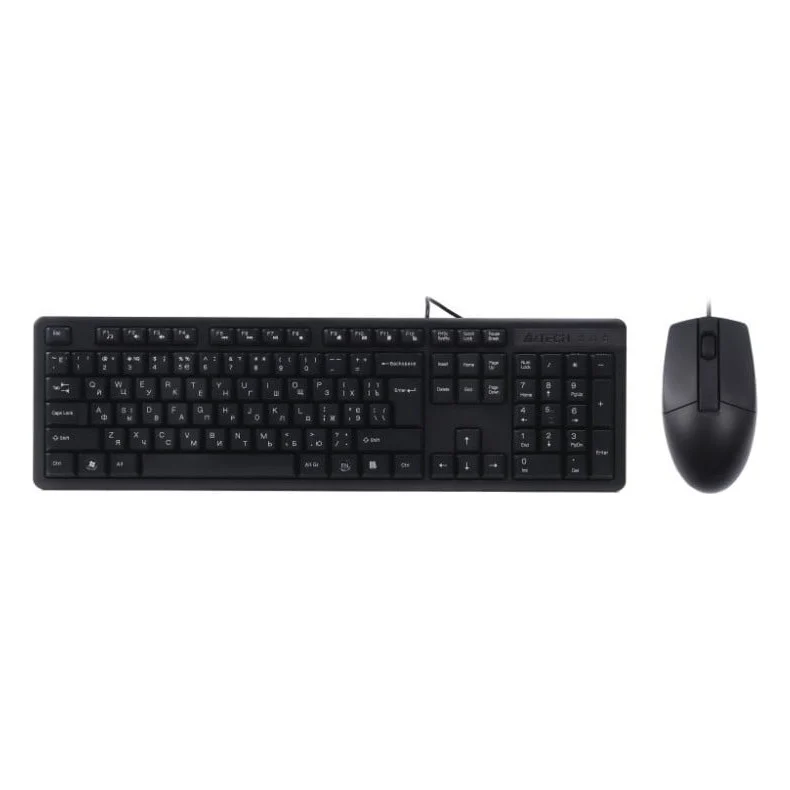 Комплект A4Tech KK-3330 USB Black (KK-3330 Black)