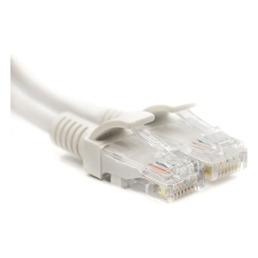 Патч-корд 25м, UTP, cat.5e, CU, white PowerPlant (CA912636)