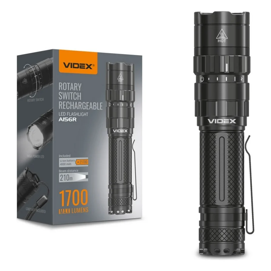 Ліхтар Videx 1700Lm 6500K (VLF-A156R)