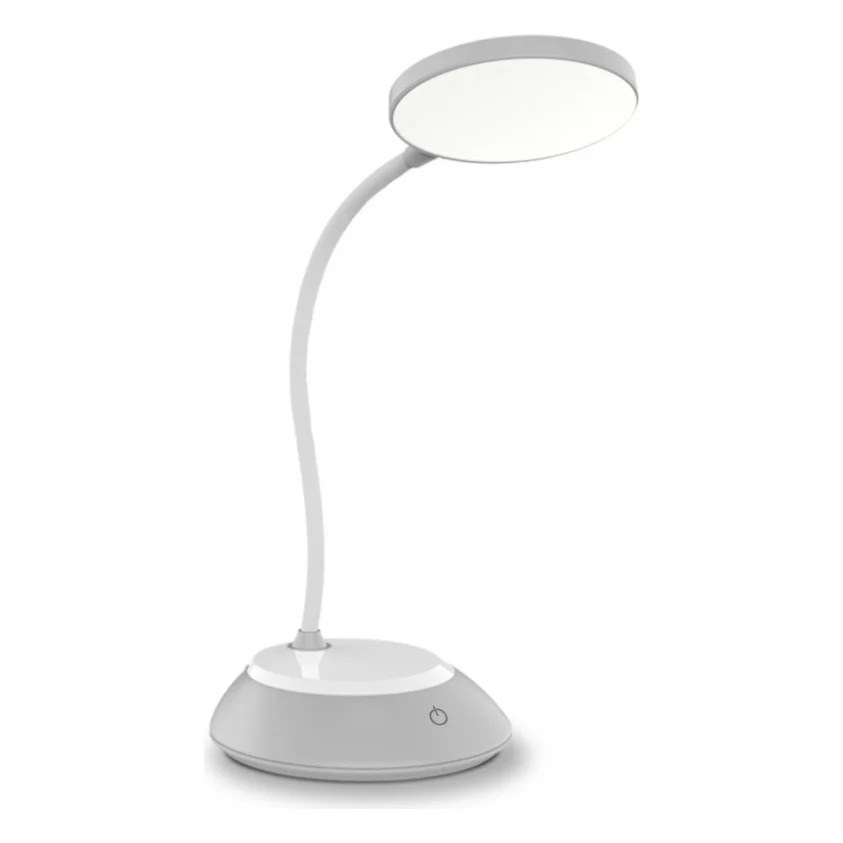 Настільна лампа TITANUM LED DC3 7W 3000-6500K USB сіра (TLTF-022G) — фото 2