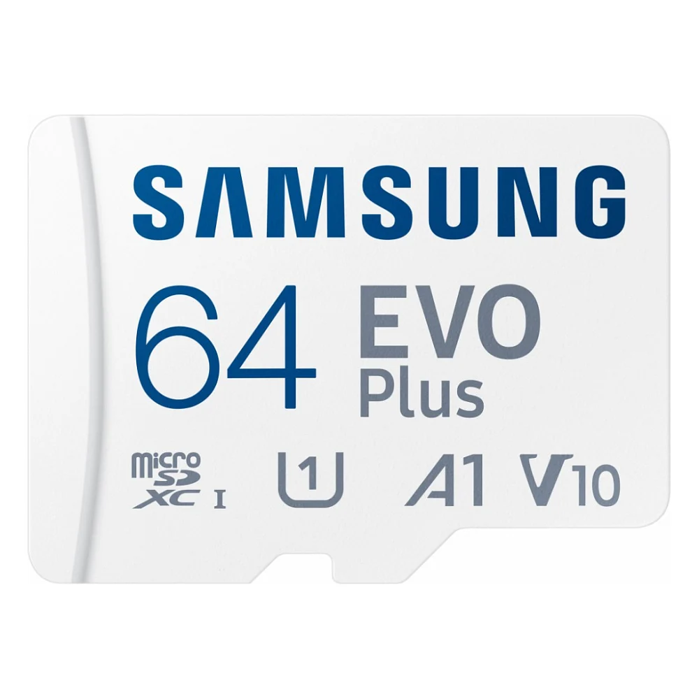 Карта пам'яті Samsung 64GB microSDXC class 10 EVO PLUS UHS-I (MB-MC64KA/RU)