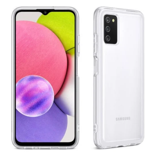 Чохол до моб. телефона Samsung Soft Clear Cover Galaxy A03s (A037) Transparent (EF-QA037TTEGRU) — фото 6