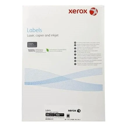 Папір Xerox A4 Mono Laser 65UP (rounded) 38.1x21.2mm (003R93177)
