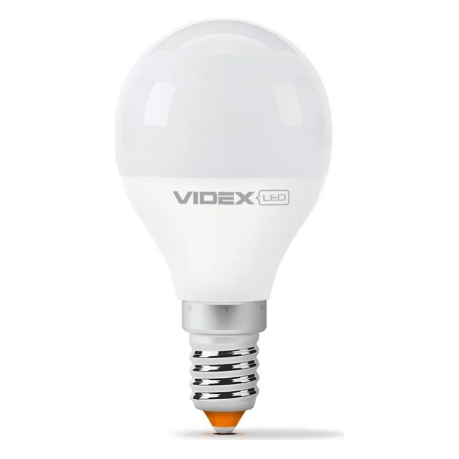 Лампочка Videx LED G45e 7W E14 3000K 220V (VL-G45e-07143)
