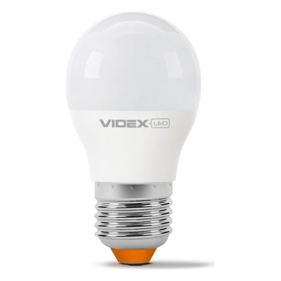 Лампочка Videx LED G45e 7W E27 3000K 220V (VL-G45e-07273)