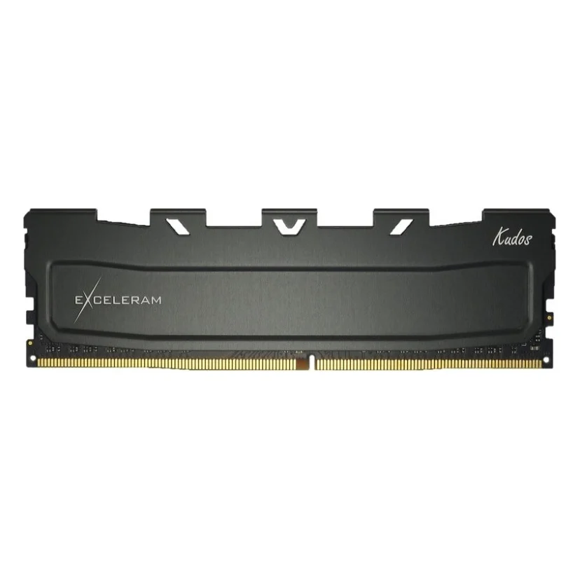 Модуль пам'яті для комп'ютера DDR4 16GB 2666 MHz Black Kudos eXceleram (EKBLACK4162616C)