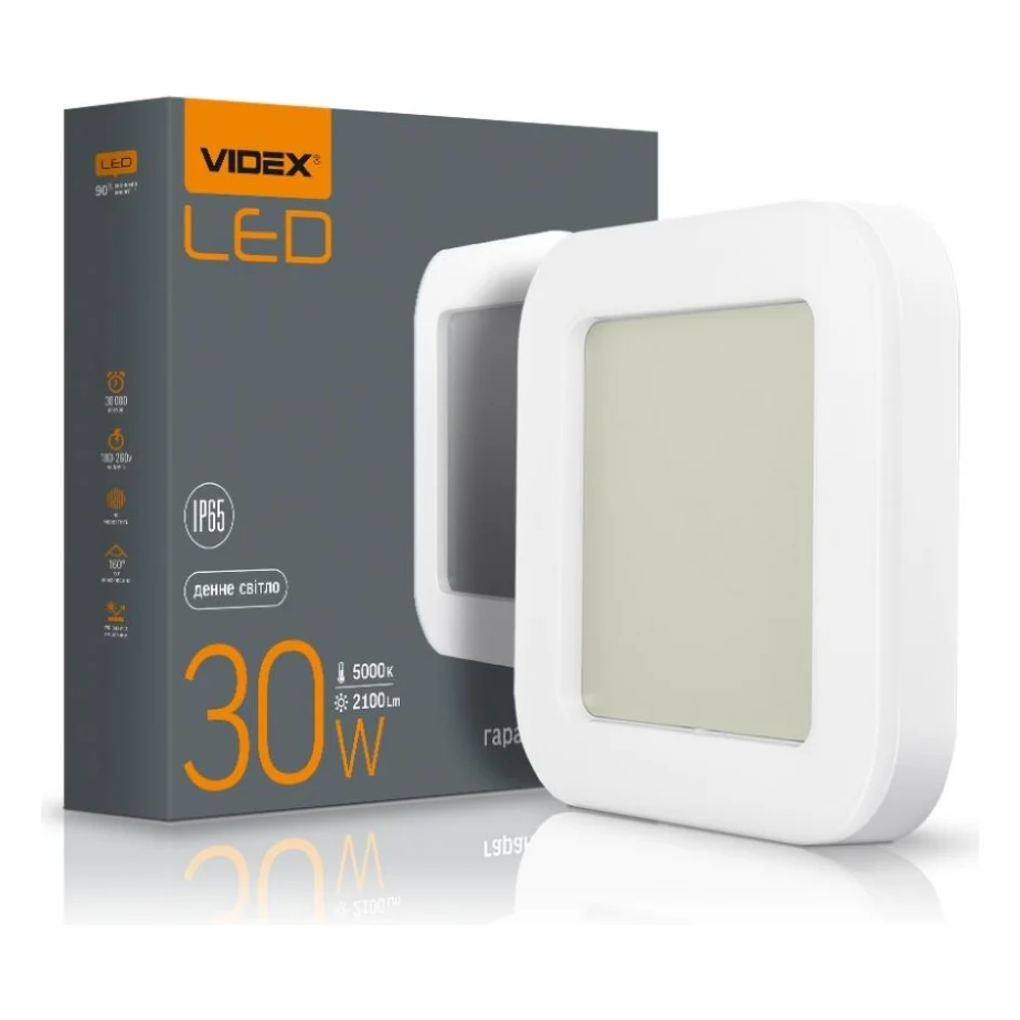 Світильник Videx LED ART IP65 30W 5000K 220V (VL-BHFS-305) — фото 2