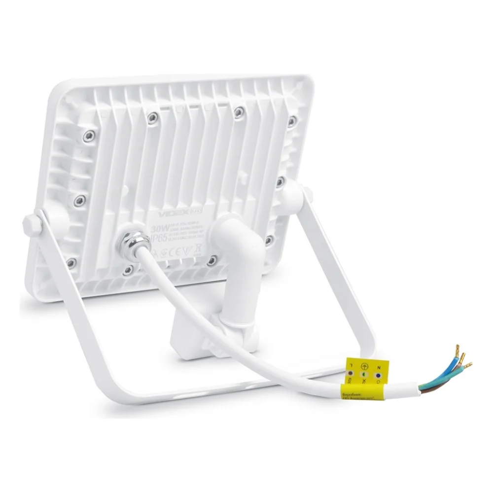 Прожектор Videx LED 30W 5000K з датчиком руху (VL-F2e3) — фото 2