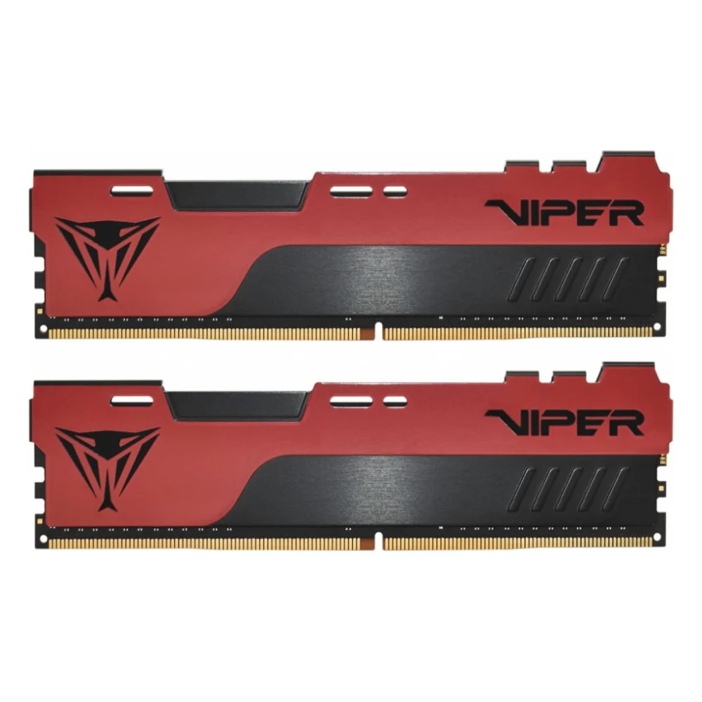 Модуль пам'яті для комп'ютера DDR4 16GGB (2x8GB) 4000 MHz Viper Elite II Red Patriot (PVE2416G400C0K)