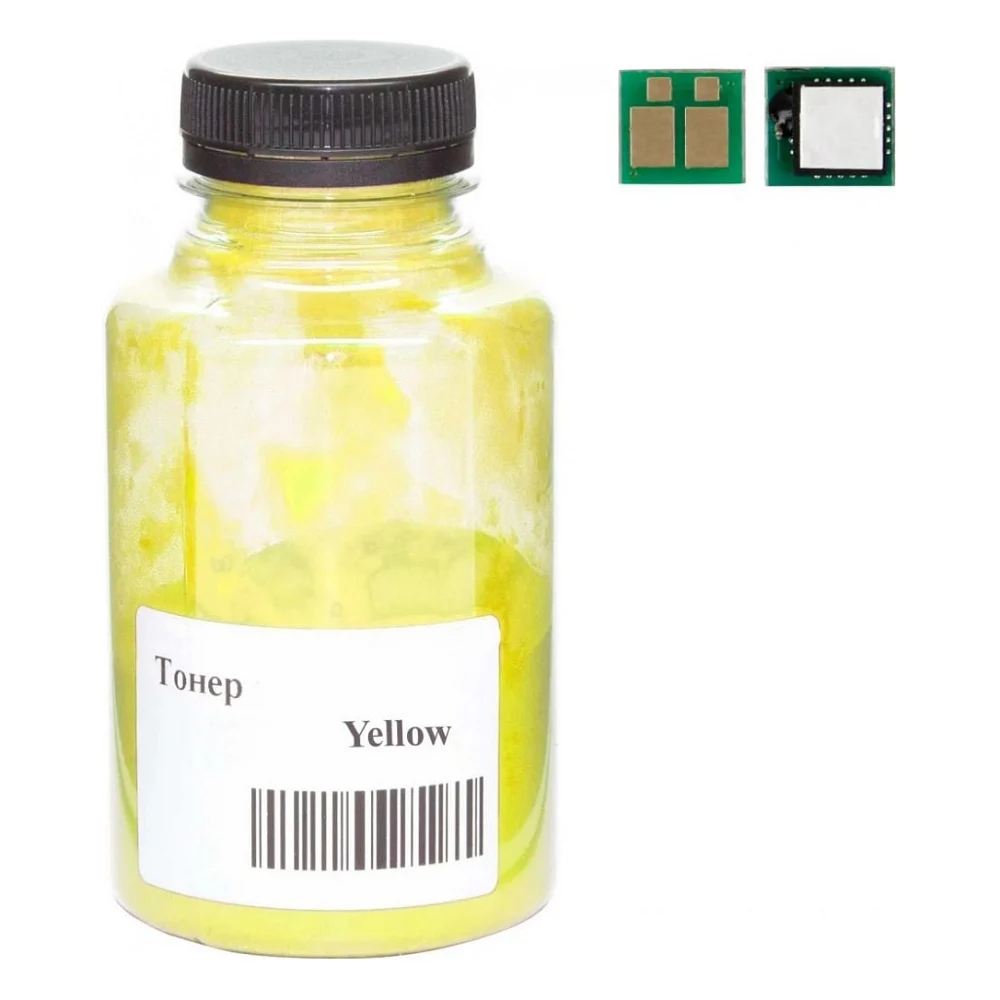 Тонер Canon 054H MF641/643/645, LBP-621/623, 70г 2.3K Yellow +chip AHK (3203745)