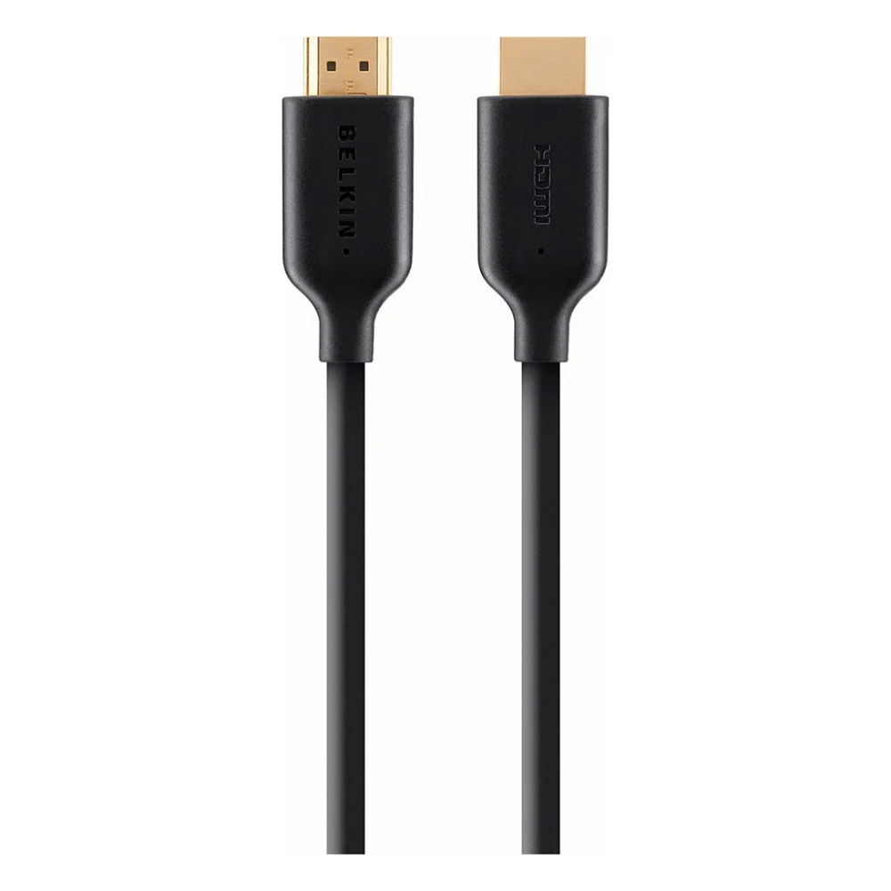 Кабель мультимедійний HDMI to HDMI 1.0m 4K/Ultra HD Belkin (F3Y021BT1M)