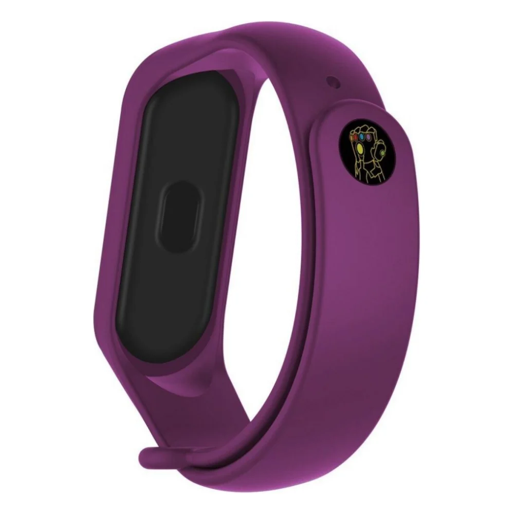 Ремінець до фітнес браслета Armorstandart Superhero Edition для Xiaomi Mi Band 5 Thanos Violet (ARM57067)