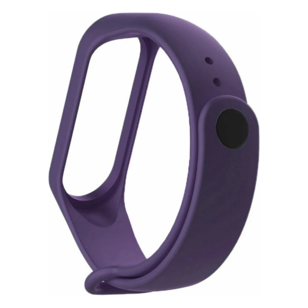 Ремінець до фітнес браслета BeCover Silicone для Xiaomi Mi Band 3/4 Purple (704129) — фото 2