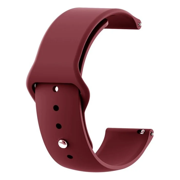 Ремінець BeCover для Xiaomi iMi KW66/Mi Watch Color/Haylou LS01/LS02 Dark-Red (706349)