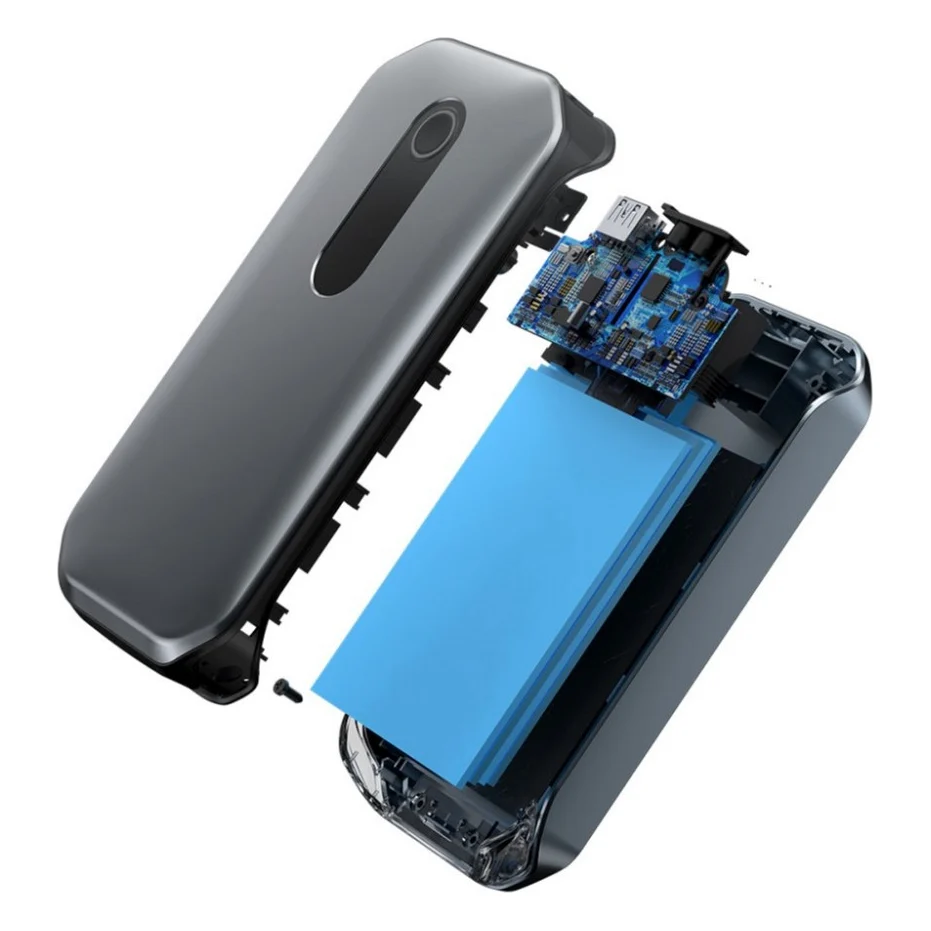 Пусковий пристрій для автомобілів Baseus 12000mAh Super Energy Pro Car Jump Starter Black (CRJS03-01) — фото 5