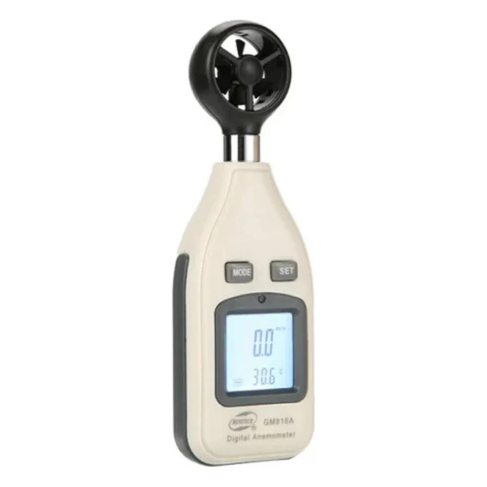 Анемометр Benetech цифровий 0,1-30м/с, -10-45°C (GM816A)