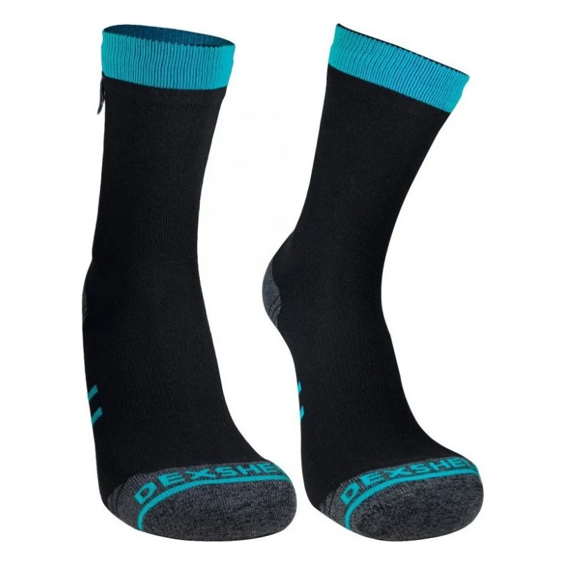 Водонепроникні шкарпетки Dexshell Running Lite L Black/Blue (DS20610BLUL)