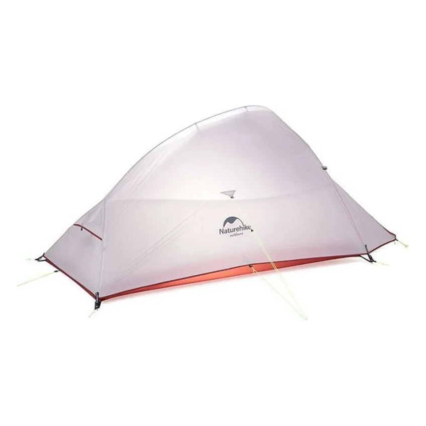 Намет Naturehike Сloud Up 1 Updated NH18T010-T 20D Grey/Red (6927595730522)