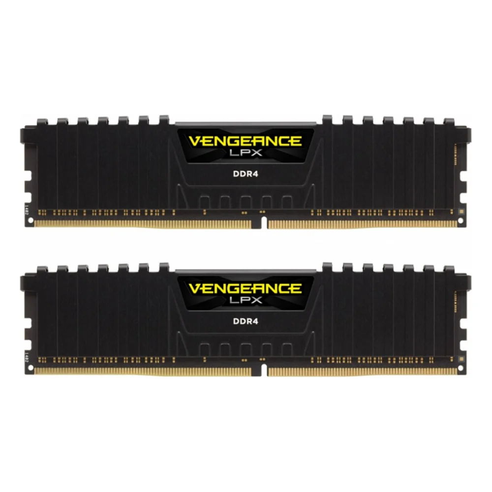 Модуль пам'яті для комп'ютера DDR4 16GB (2x8GB) 3600 MHz Vengeance LPX Black Corsair (CMK16GX4M2Z3600C18)
