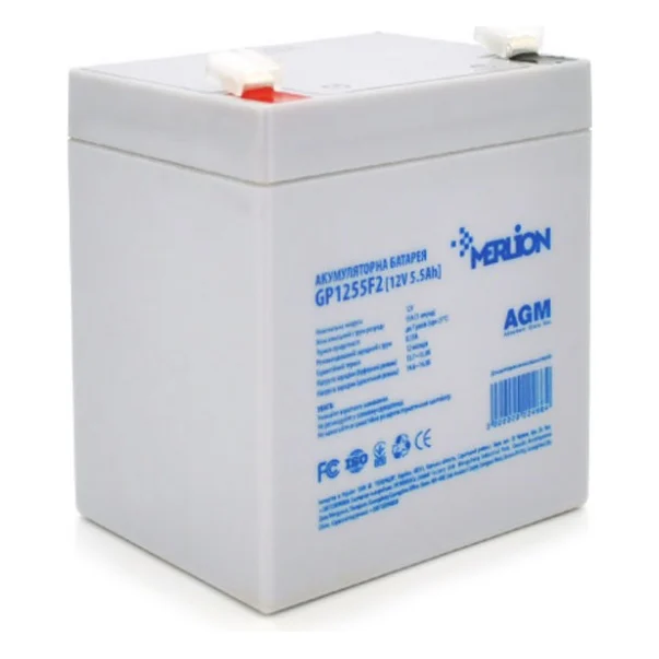 Батарея до ДБЖ Merlion 12V-5.5Ah (GP1255F2)