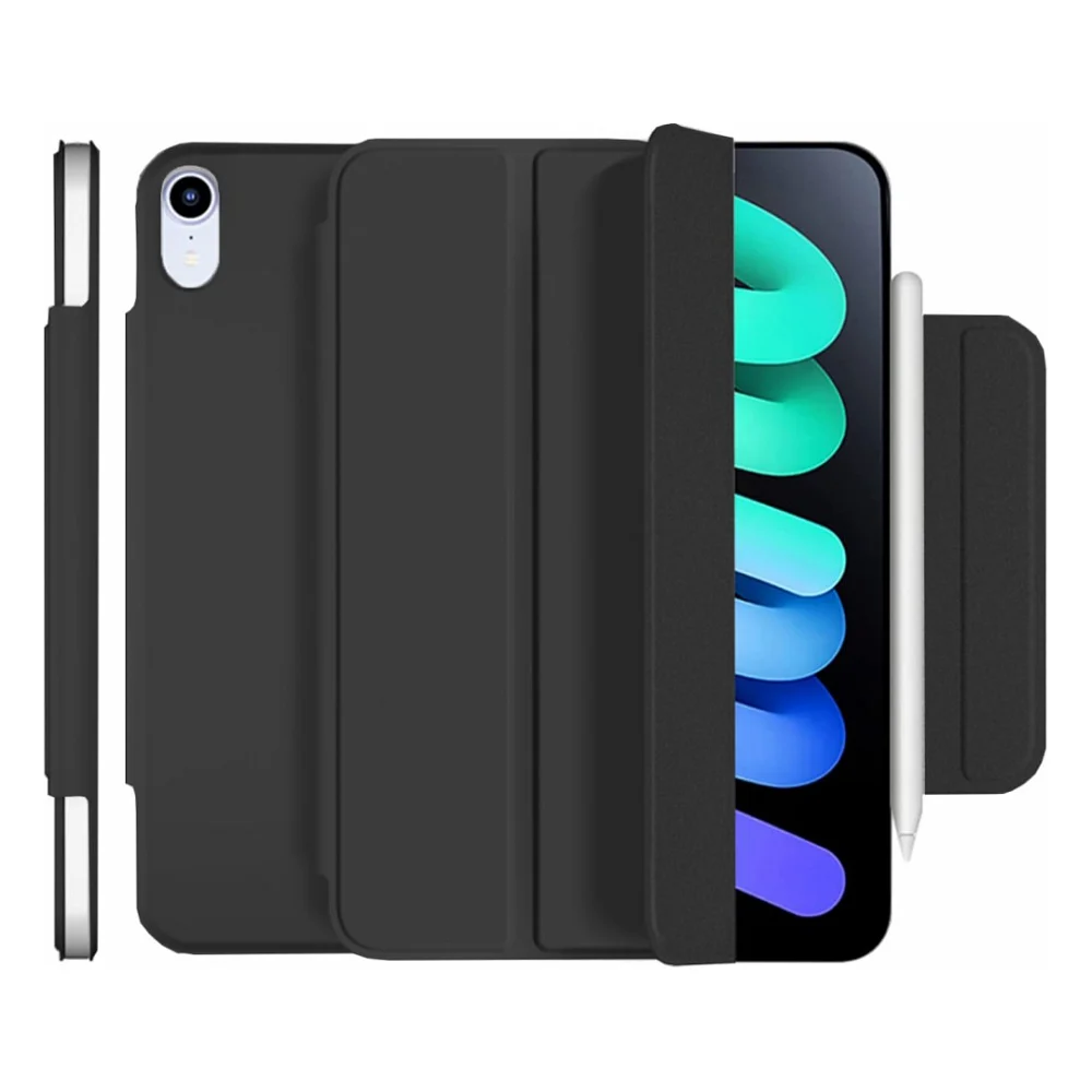Чохол до планшета BeCover Magnetic Buckle Apple iPad mini 6 2021 Black (706824) — фото 2