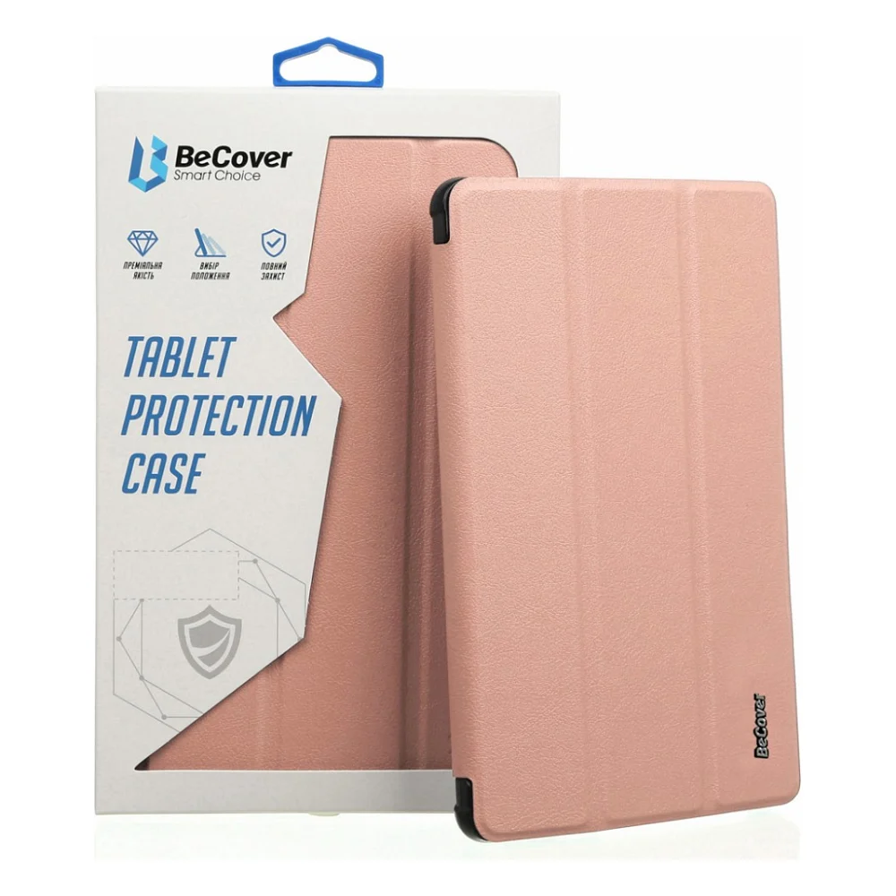 Чохол до планшета BeCover Tri Fold Hard Apple iPad mini 6 2021 Rose Gold (706859)