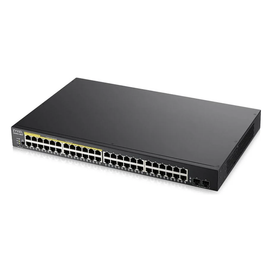 Комутатор мережевий ZyXel GS1900-48HP (GS1900-48HPV2-EU0101F)