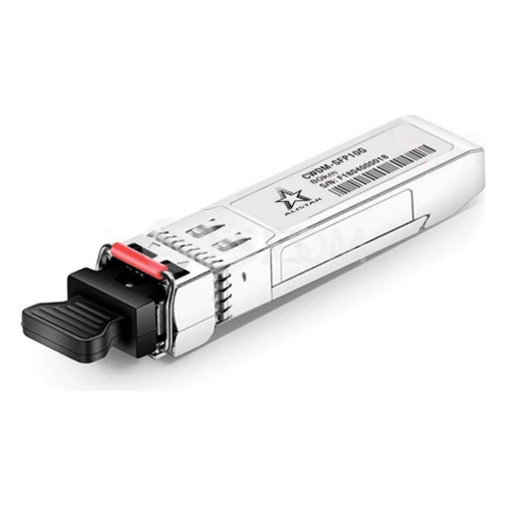 Модуль SFP Alistar Модуль SFP+ 10G-ZR 2SM CWDM LC 80KM TX1550nm DDM (SFP-10G-ZR-C-55)