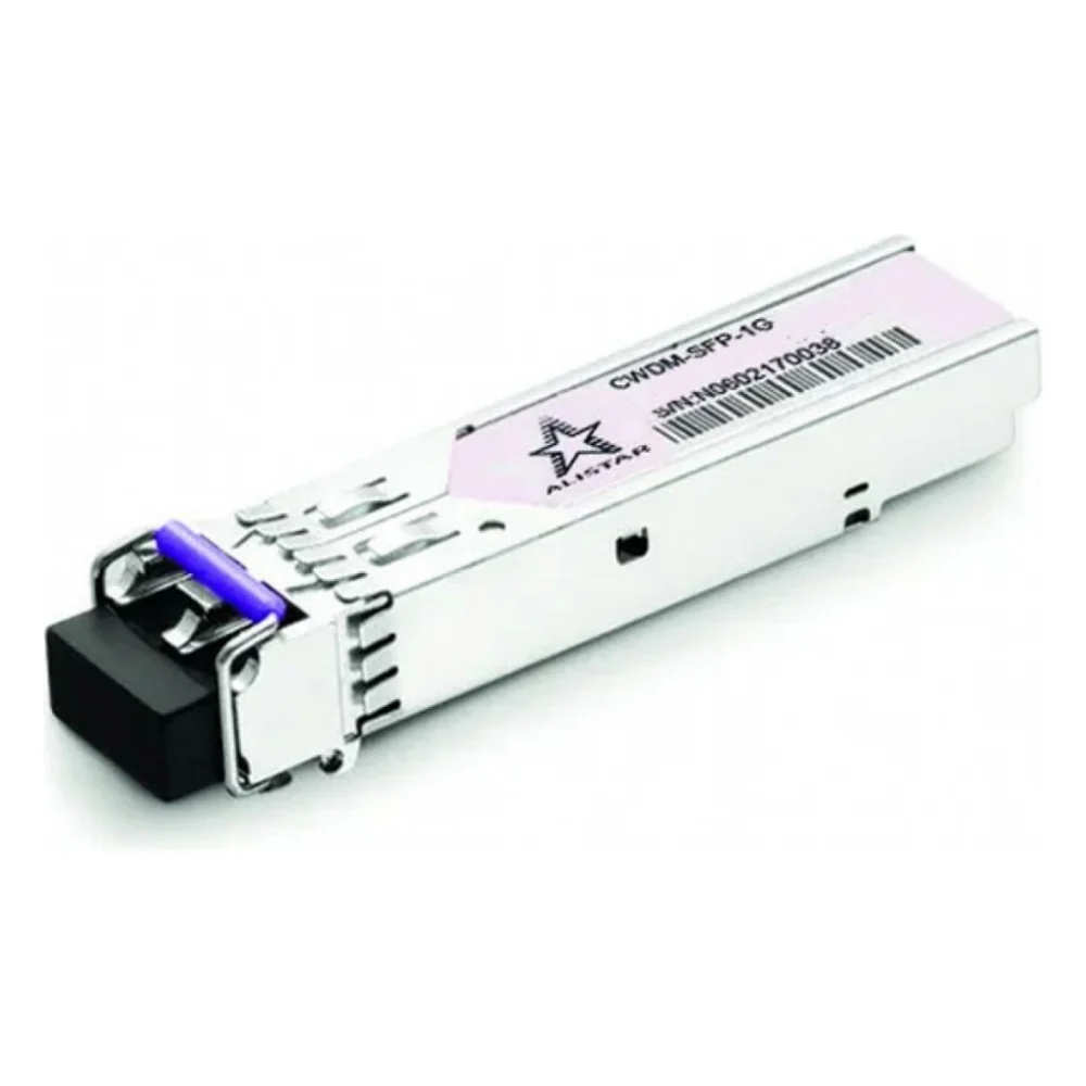 Модуль SFP Alistar Модуль SFP 1G 2SM CWDM LC 80KM TX1410nm DDM (SFP-1G-ZX-C-41)
